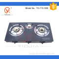 2015 new 3-Burners Toughened Glass top Gas Stove